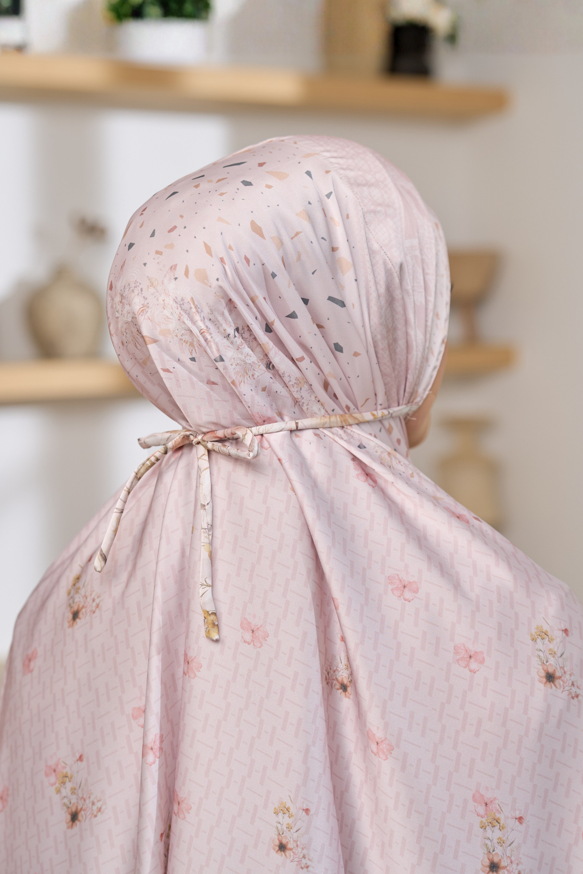 Mukena Rumah Senja Prayer Set - JM03.2 Cream