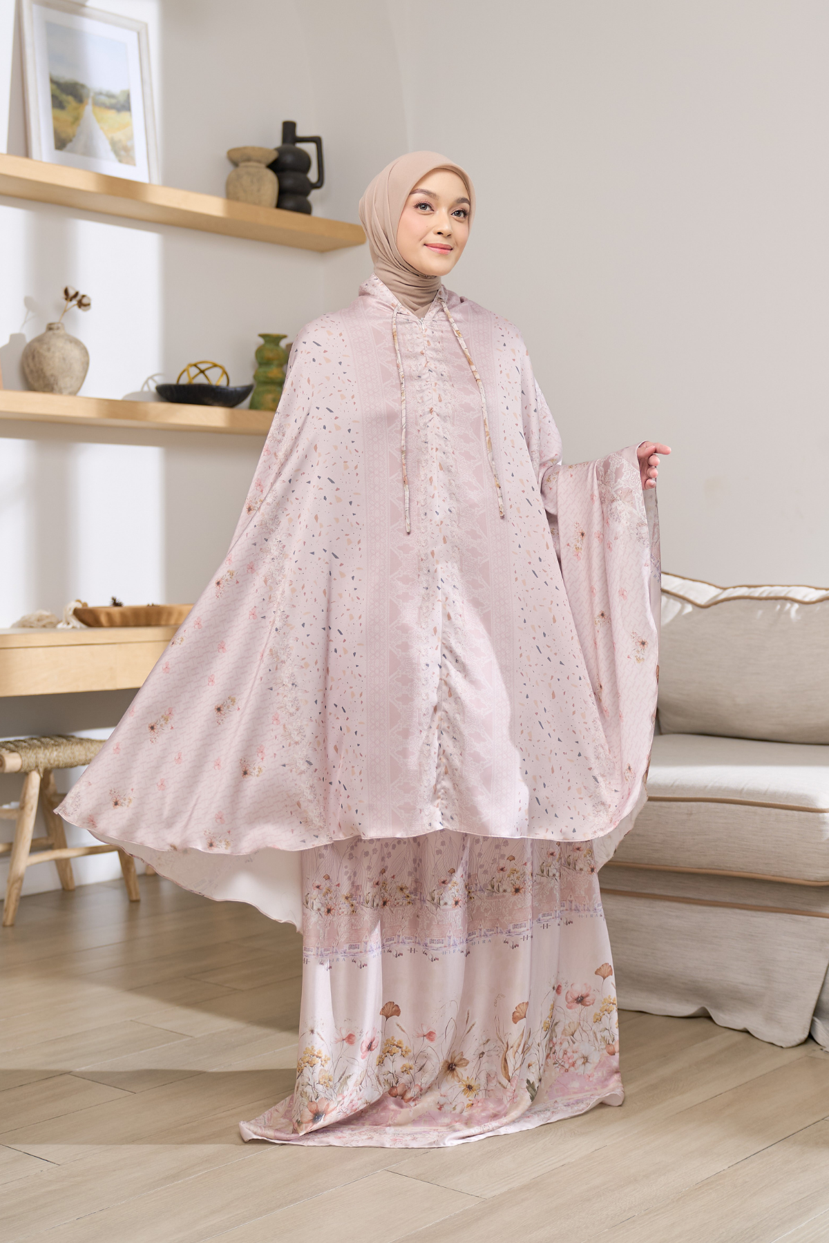 Mukena Rumah Senja Prayer Set - JM03.2 Cream