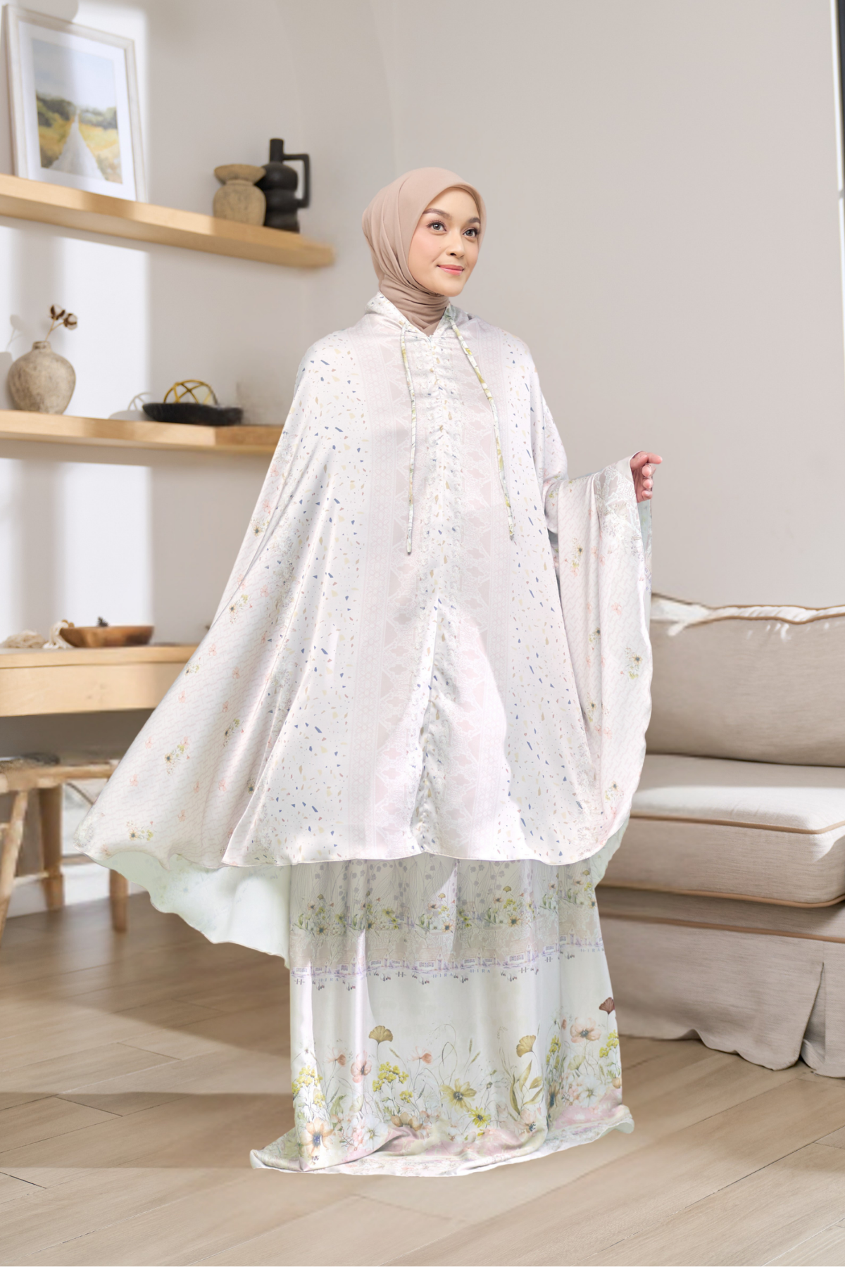 Mukena Rumah Senja Prayer Set - JM03.1 White