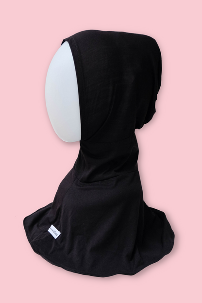 Inner Ninja Kaos Katun Super Nyaman | Ciput Hijab - NJ14.1 Black