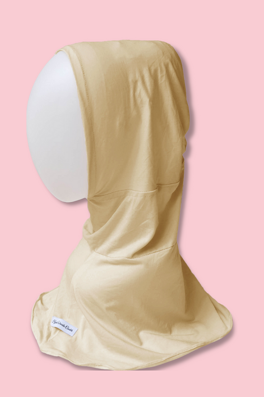 Inner Ninja Kaos Katun Super Nyaman | Ciput Hijab - NJ14.4 Creamy