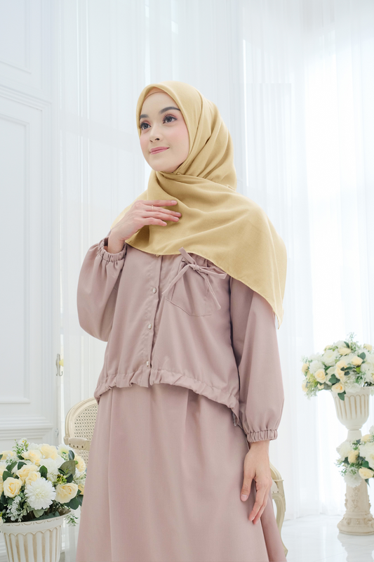 Segiempat Lina Voal - NV23.13 Warm Ivory