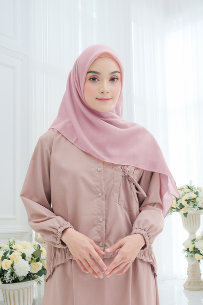Segiempat Lina Voal - NV23.9 Dusty Grape