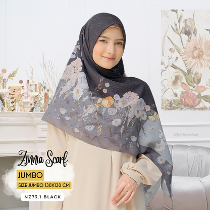 [DISKON AMBYAR] Last Stock Scarf Motif Hijabwanitacantik Series Hijab Kerudung Printing Motif