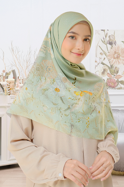 [DISKON AMBYAR] Last Stock Scarf Motif Hijabwanitacantik Series Hijab Kerudung Printing Motif