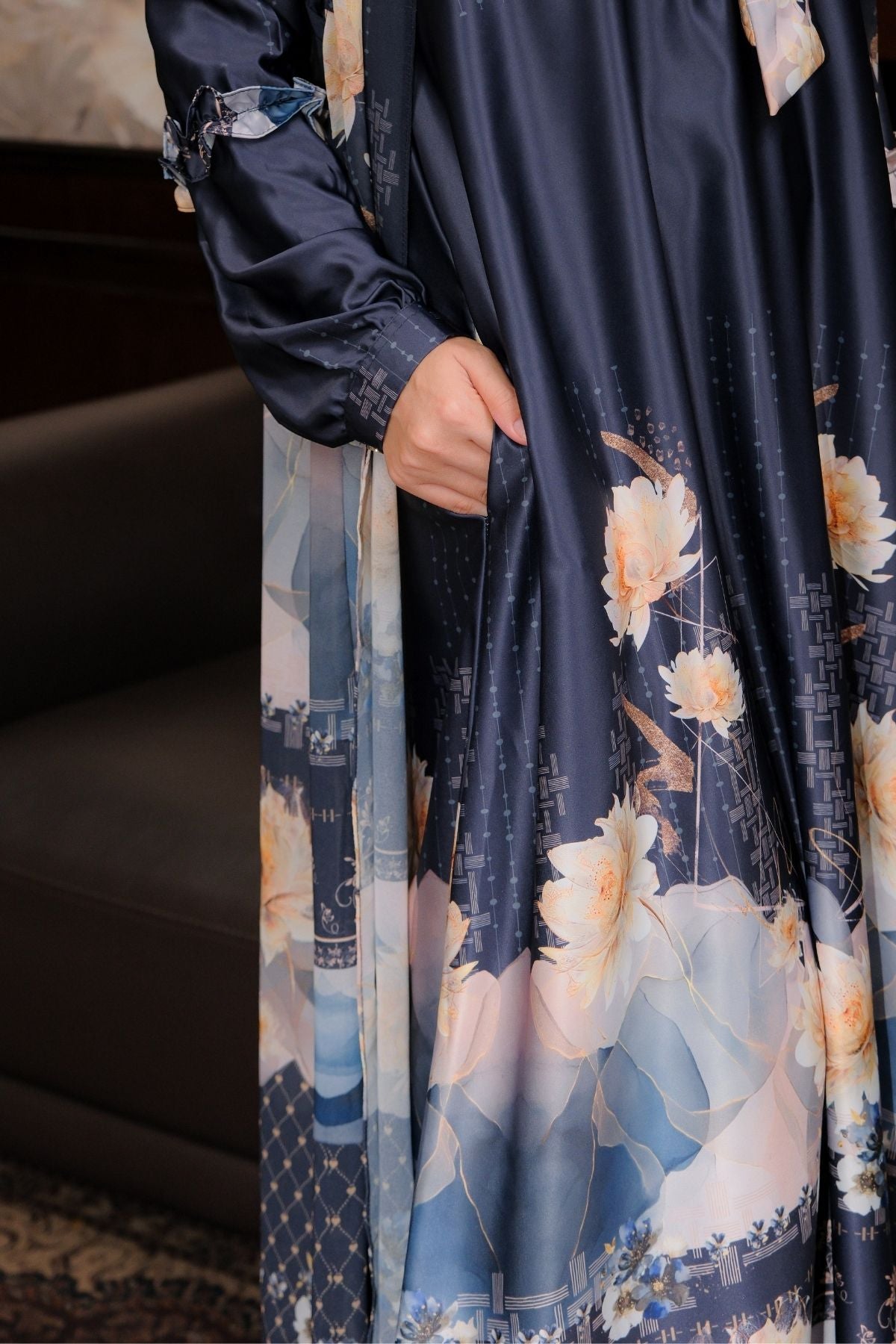 TAMANA Family Set — Navy | HIRA Raya 2027