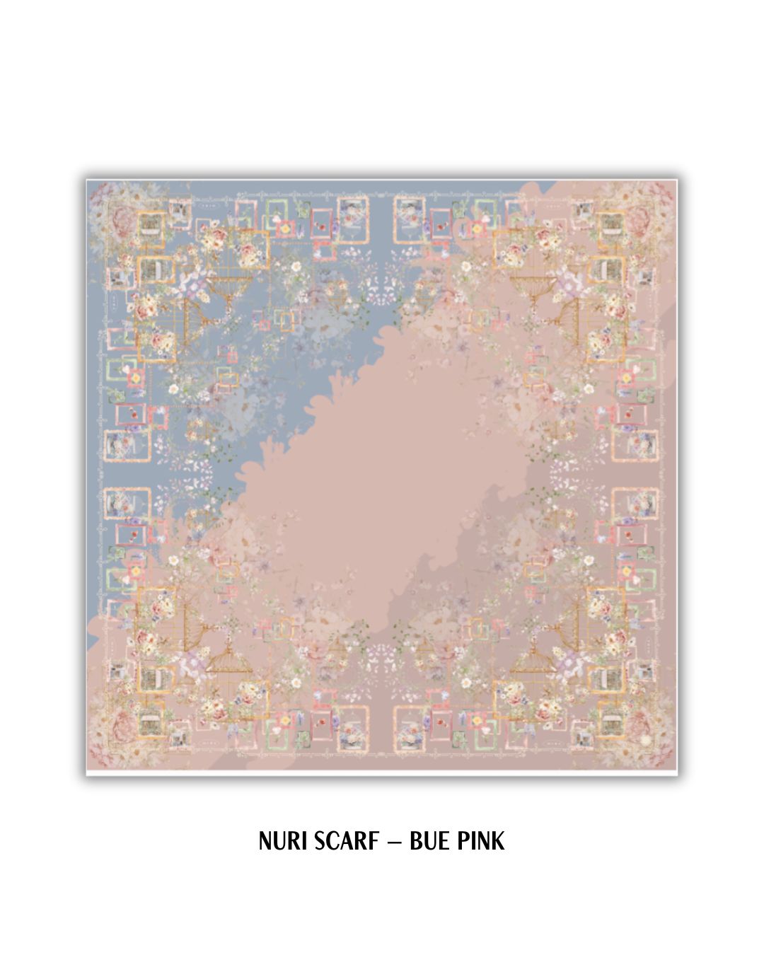 Nuri Scarf - NU33.5 NY33.5 NH33.5 Blue Pink