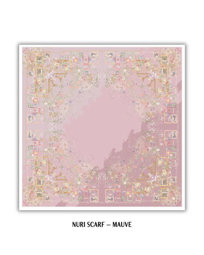 Nuri Scarf - NU33.6 NY33.6 NH33.6 Mauve