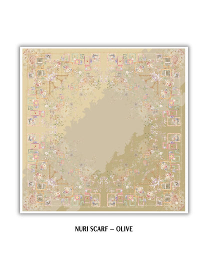 Nuri Scarf - NU33.10 NY33.10 NH33.10 Olive