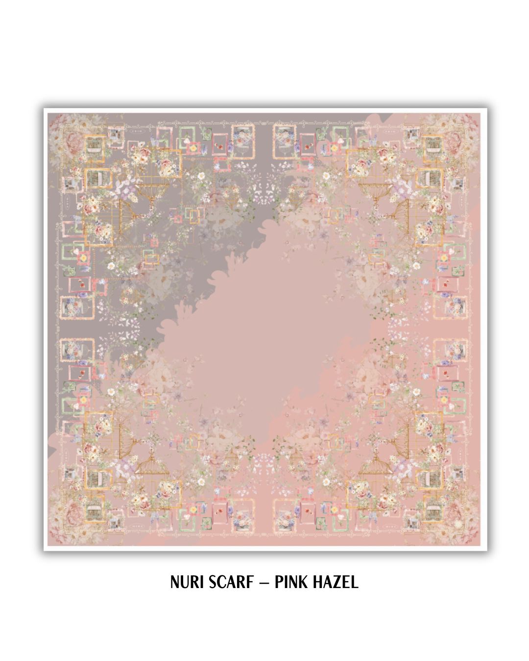 Nuri Scarf - NU33.4 NY33.4 NH33.4 Pink Hazel