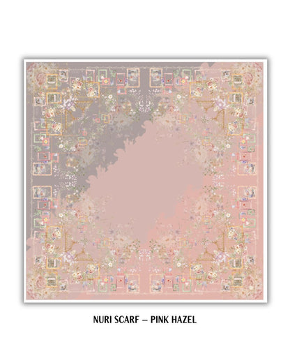 Nuri Scarf - NU33.4 NY33.4 NH33.4 Pink Hazel