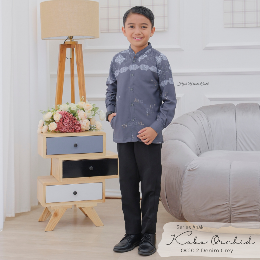 Koko Anak Orchid Series - OC10.2 Denim Grey