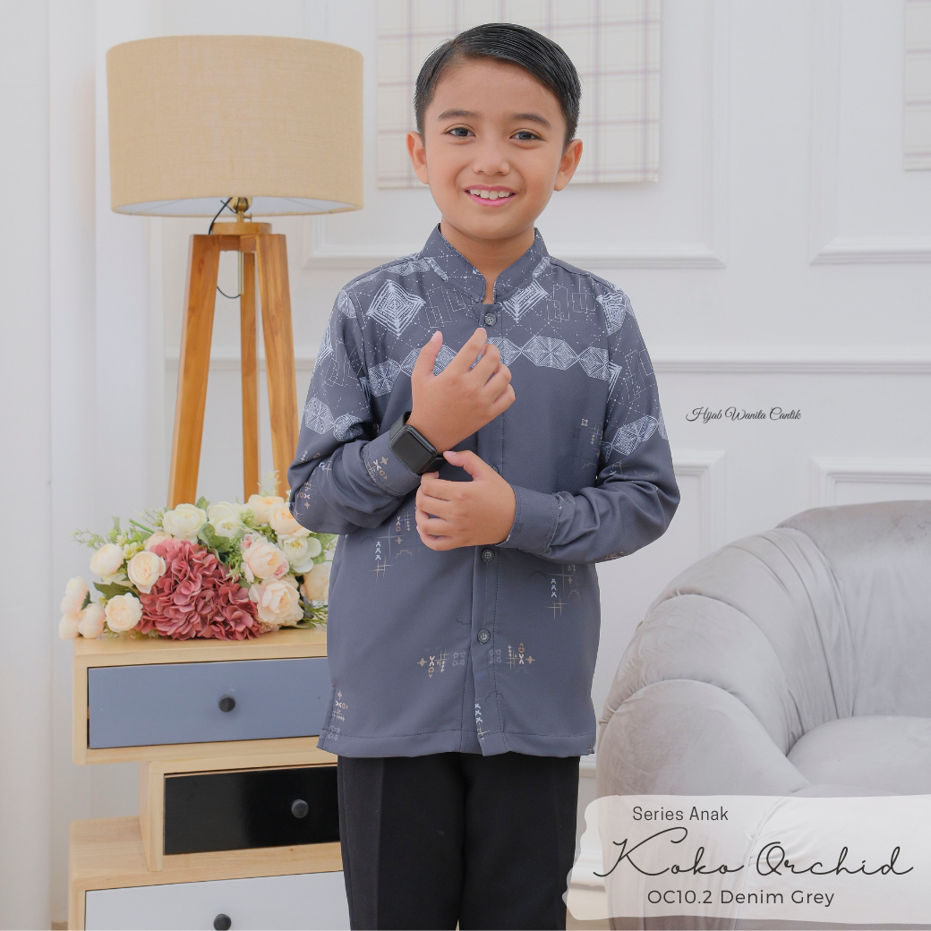 Koko Anak Orchid Series - OC10.2 Denim Grey