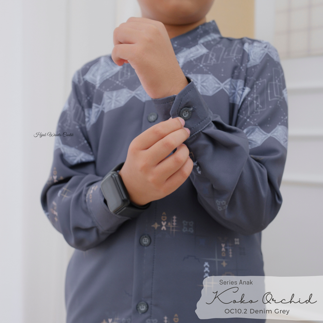 Koko Anak Orchid Series - OC10.2 Denim Grey