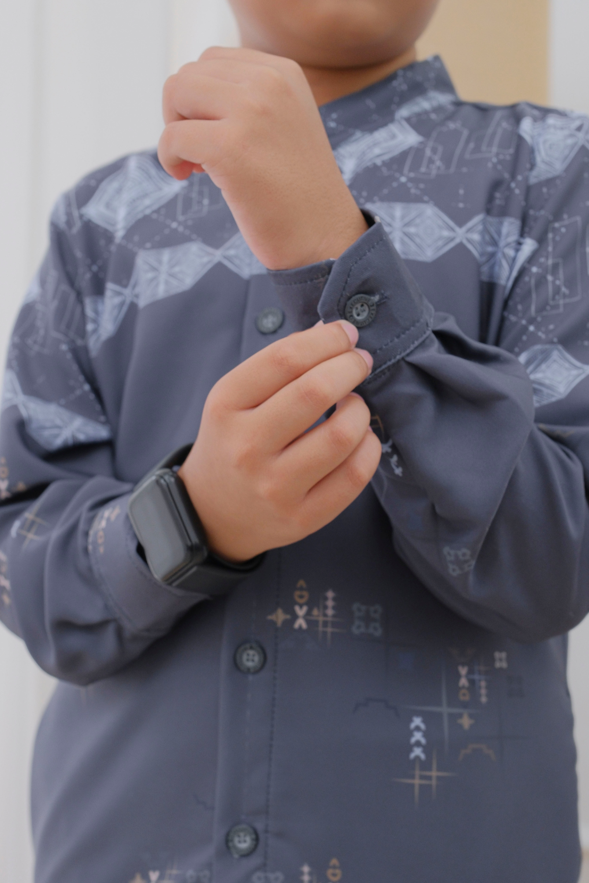 [CLEARANCE SALE] Koko Anak Orchid Series - OC10.2 Denim Grey