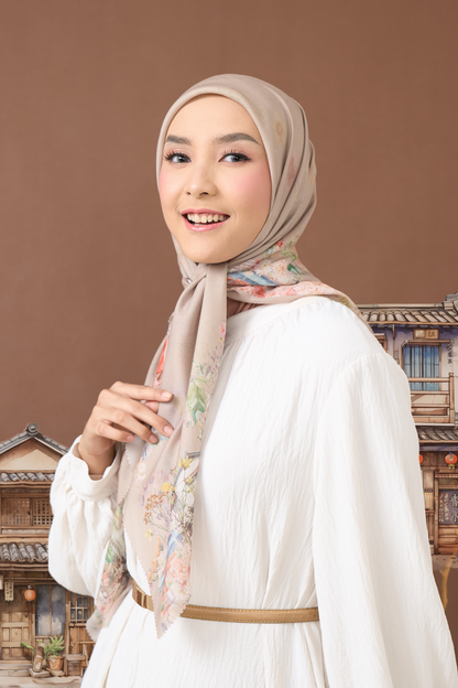 Ohayo Scarf - Kawa Mocca