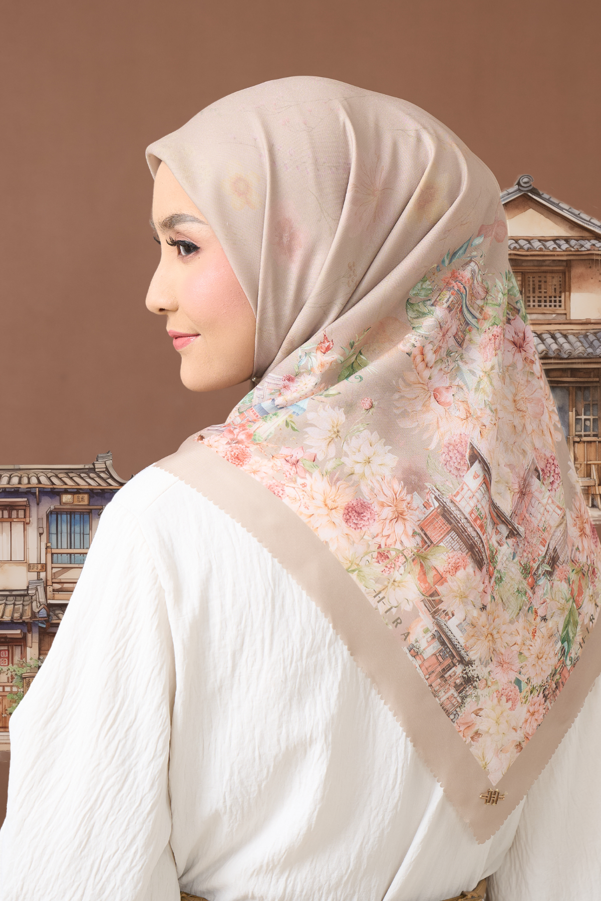 Ohayo Scarf - Kawa Mocca