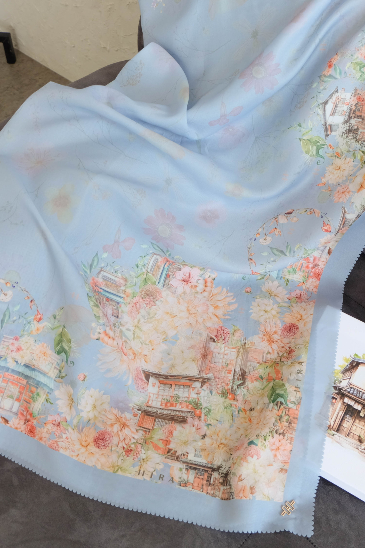 [ BUY 3 GET 1 FREE HIJAB ] Ohayo Scarf - Mizu Blue