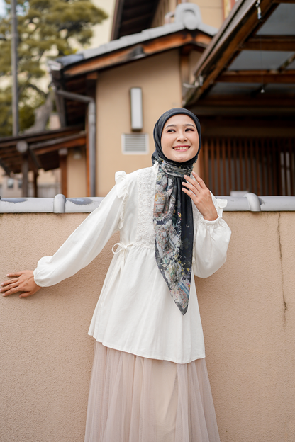 Ohayo Scarf - Yama Black