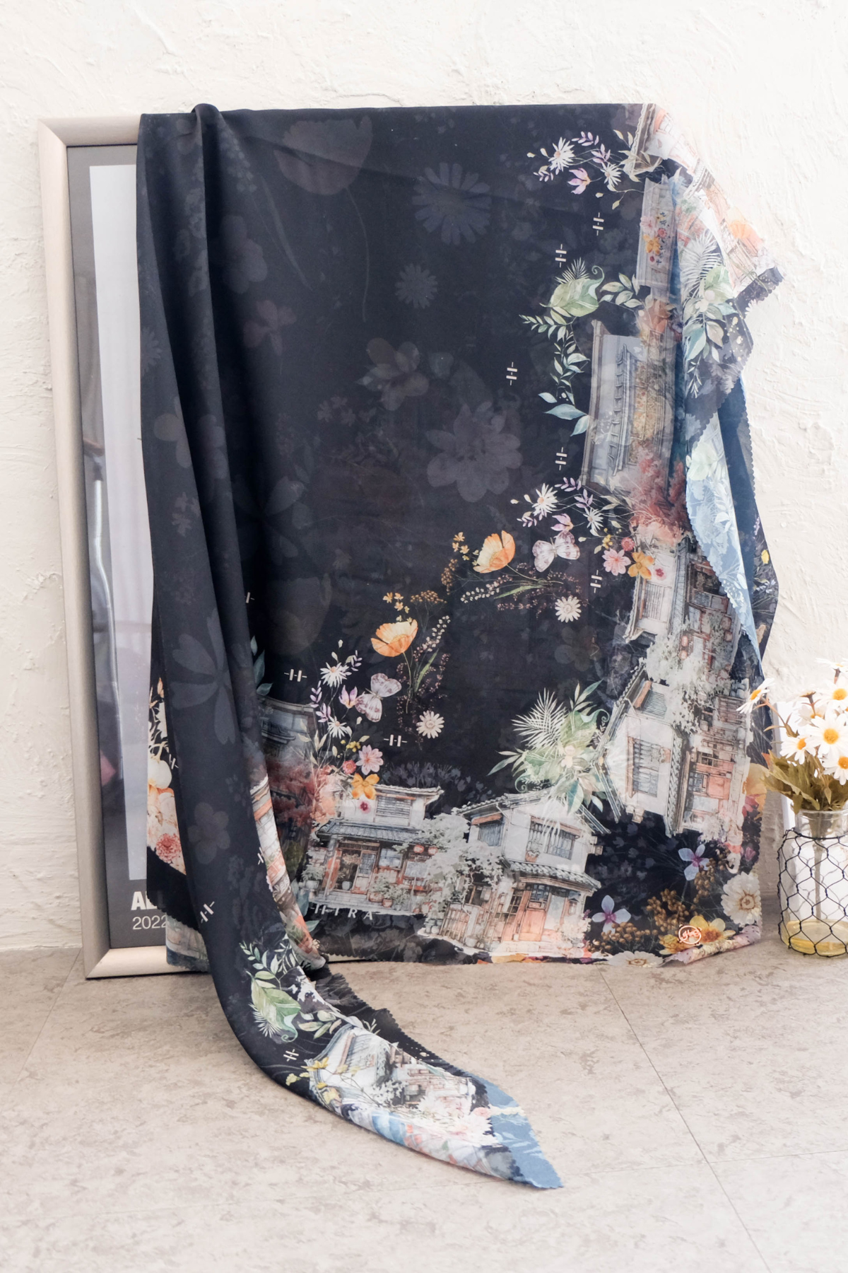 Ohayo Scarf - Yama Black