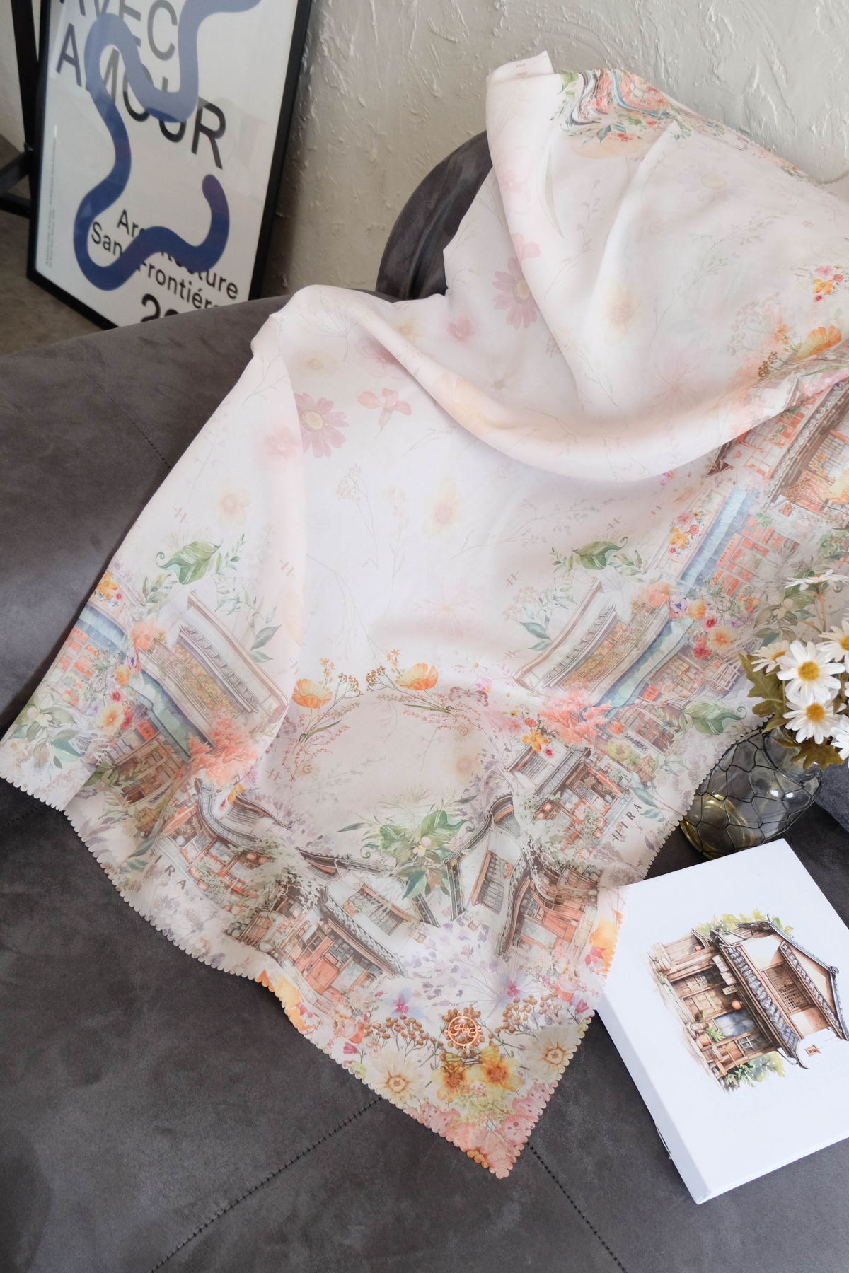 [ BUY 3 GET 1 FREE HIJAB ] Ohayo Scarf - Yuki White