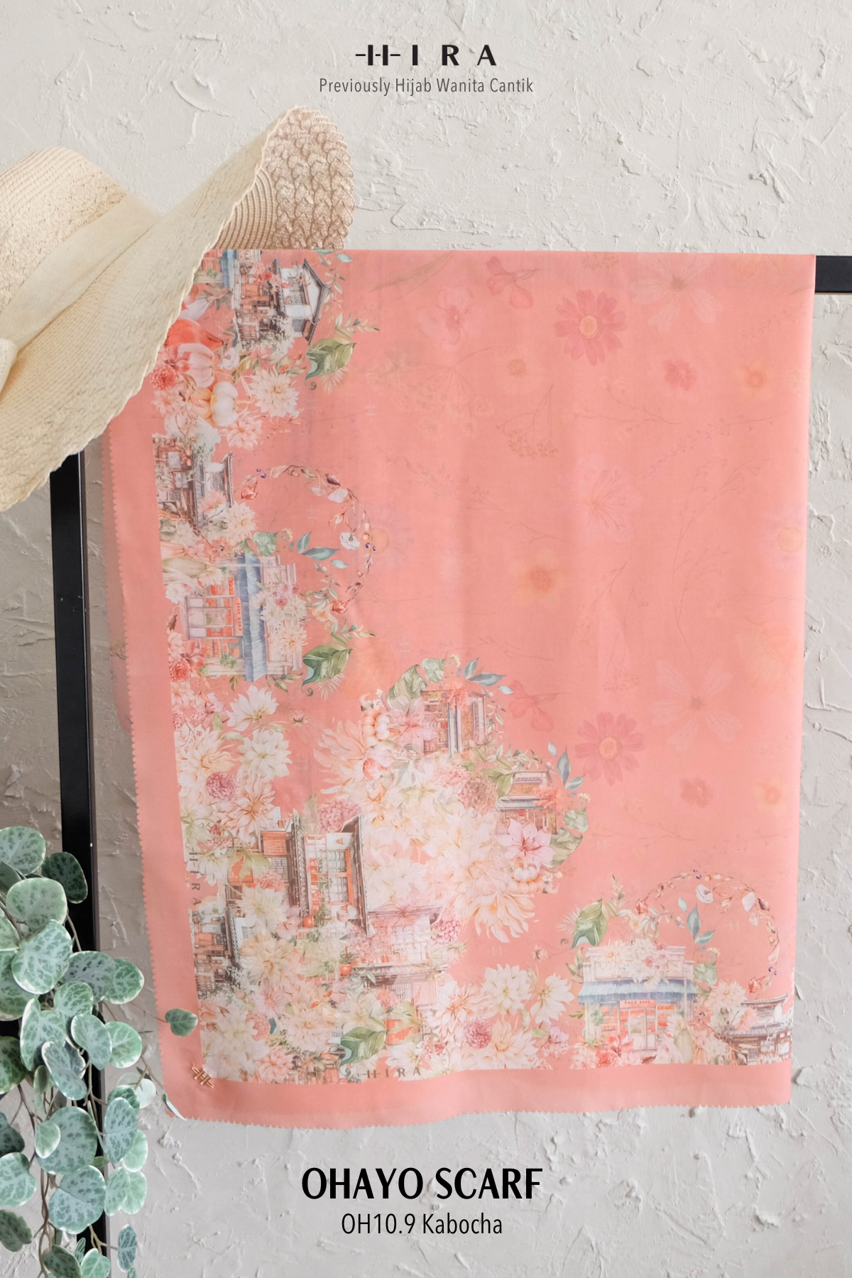 [ BUY 3 GET 1 FREE HIJAB ] Ohayo Scarf - Kabocha