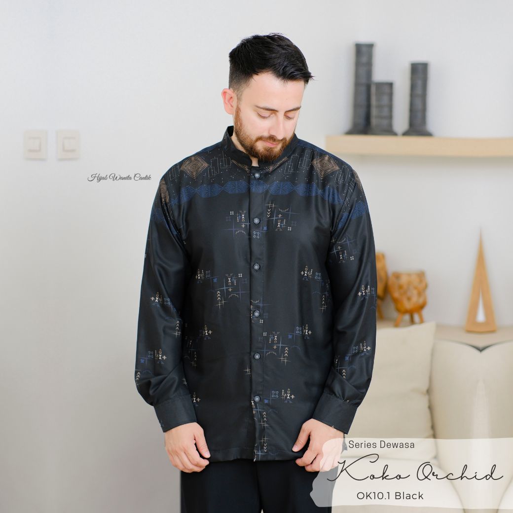 Koko Dewasa Orchid Series - OK10.1 Black