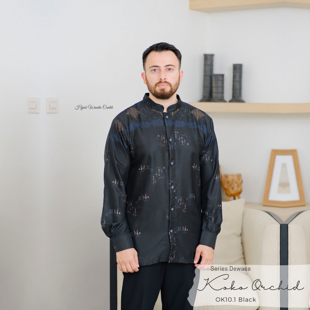 Koko Dewasa Orchid Series - OK10.1 Black