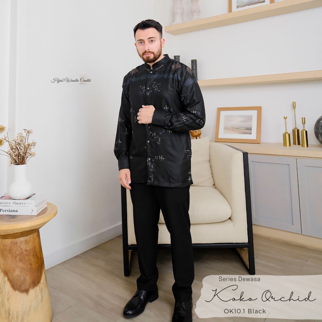 Koko Dewasa Orchid Series - OK10.1 Black