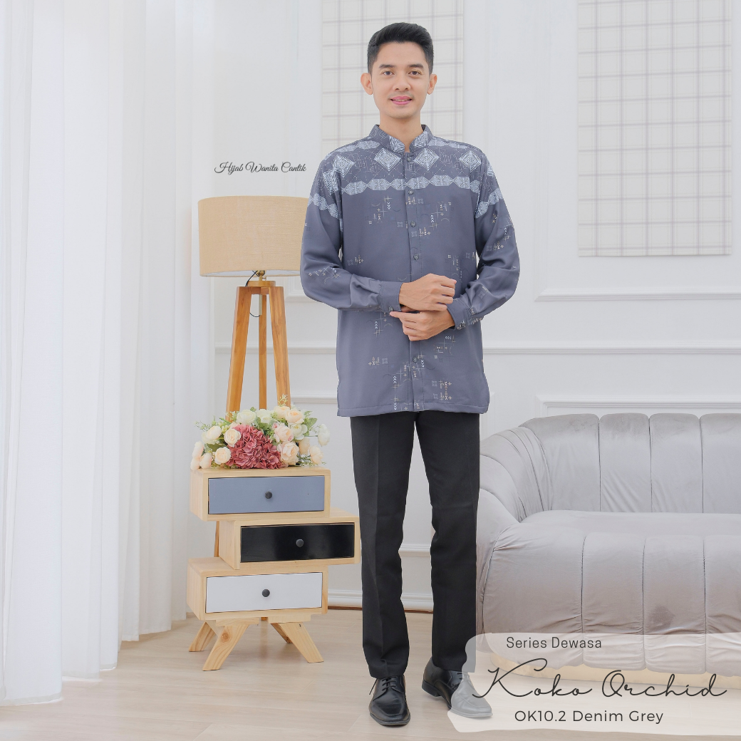 Koko Dewasa Orchid Series - OK10.2 Denim Grey