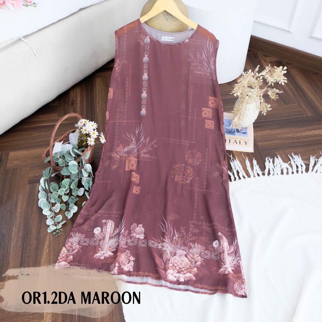 [DISKON AMBYAR] Last Stock HIRA - Dress Hijabwanitacantik | Dress Printing Exclusive | Gamis Pakaian Muslim | Sarimbit -Gamis Baju Koko