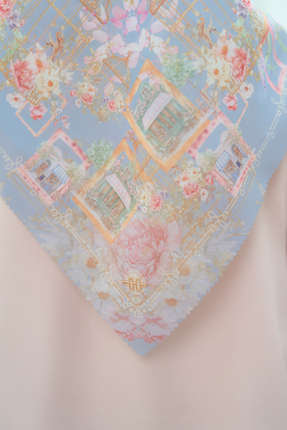 Nuri Scarf - NU33.11 NY33.11 NH33.11 Ocean Blue