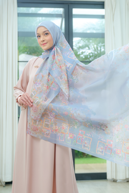 Nuri Scarf - NU33.11 NY33.11 NH33.11 Ocean Blue