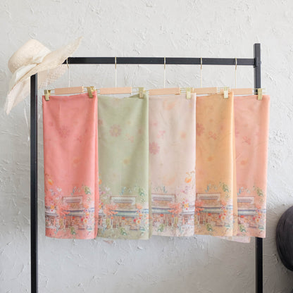 [ BUY 3 GET 1 FREE HIJAB ] Ohayo Scarf - Yasai Green