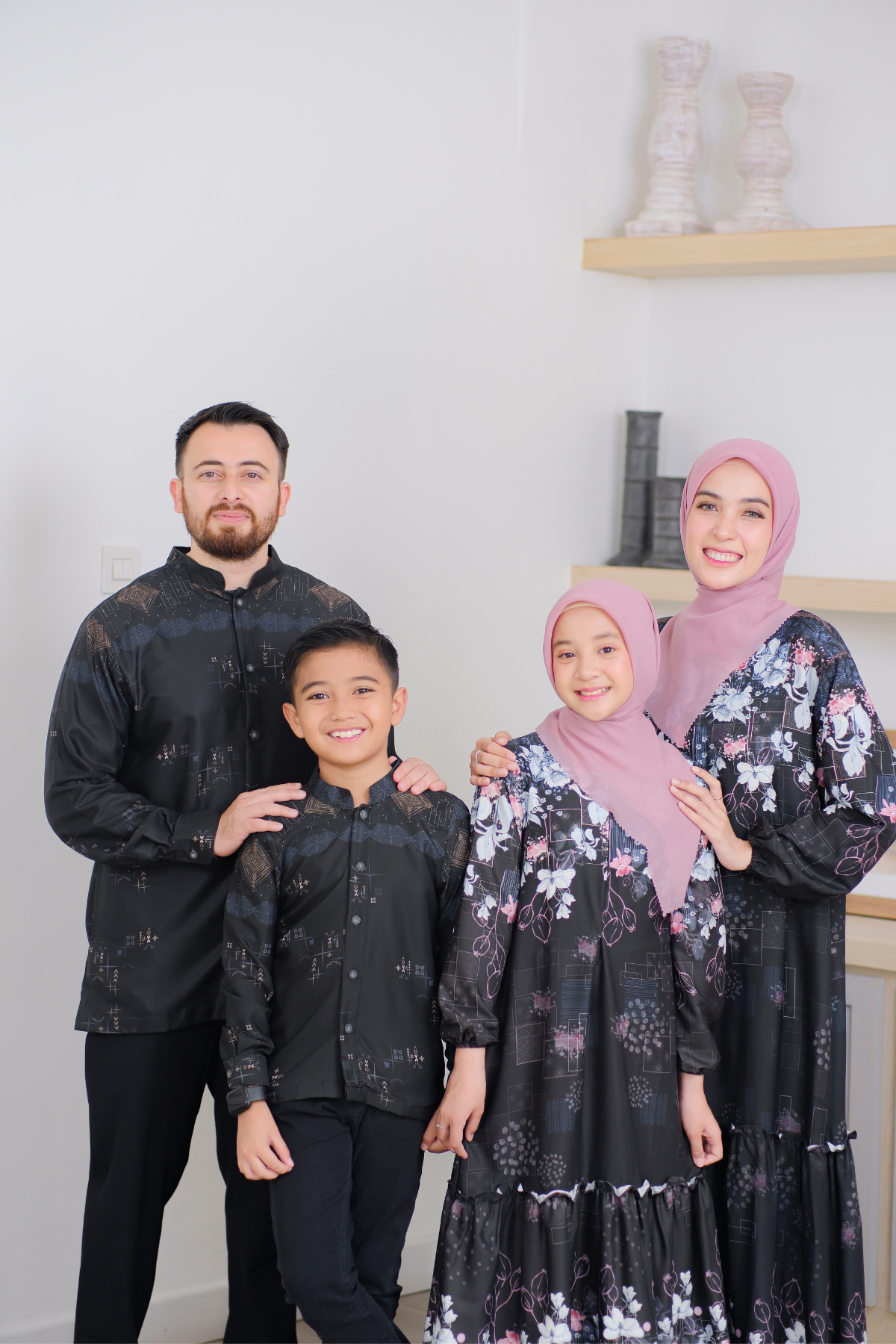 Orchid Family Set - Black