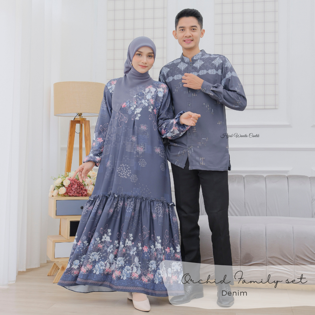 [CLEARANCE SALE] Orchid Dress - ORD1.2 Denim Grey