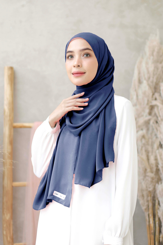 Pashmina Cyra - PBT9.10 Navy