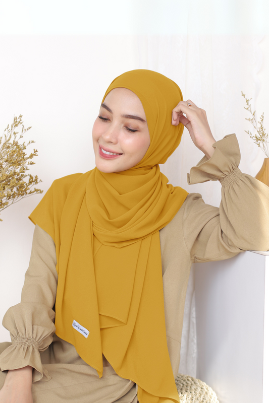 Pashmina Cyra - PBT9.98 Golden Yellow