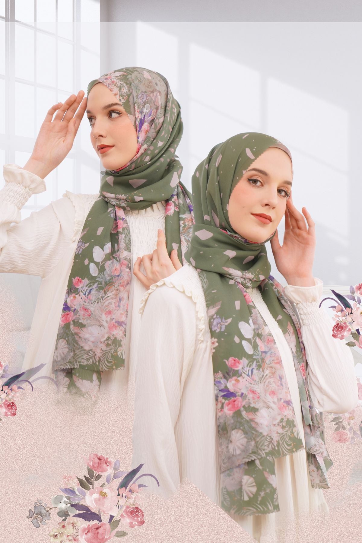 Pashmina Emily - PIM9.8 Olive