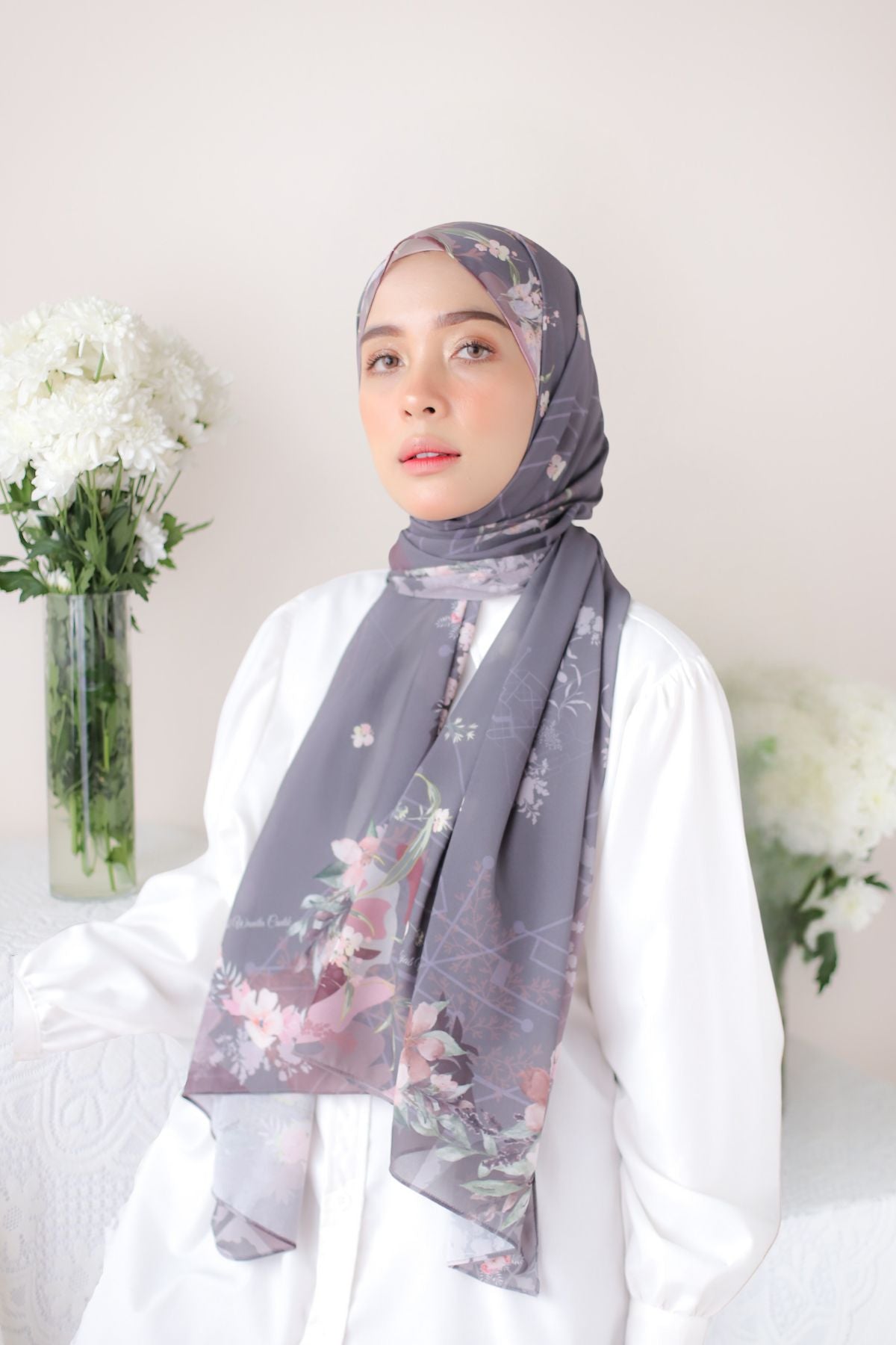 Fresia - Pashmina Premium Ceruti - Fog - PM11.22