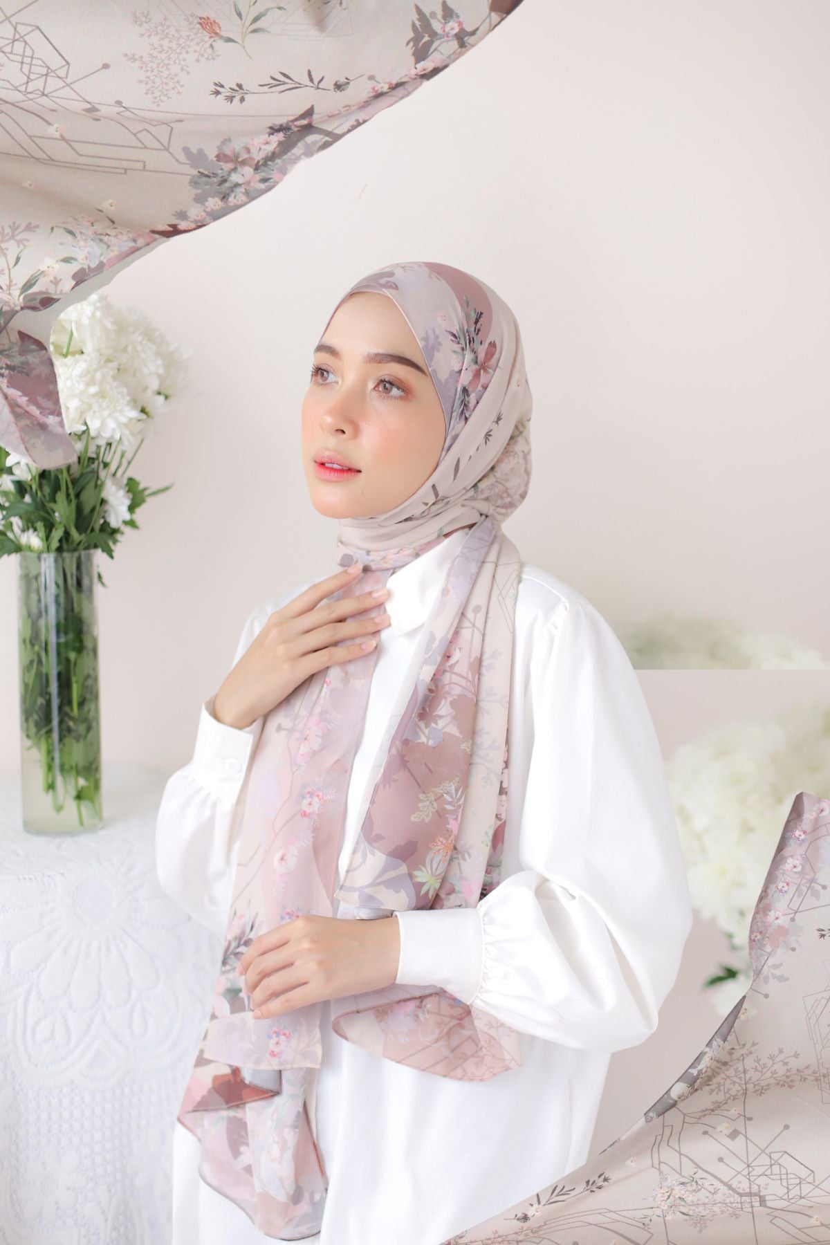 Fresia - Pashmina Premium Ceruti - Creamy - PM11.27