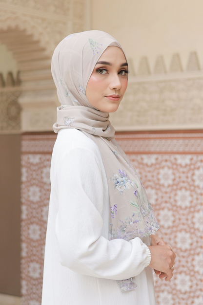 Lavender - Pashmina Premium Cerutti - Almond - PM11.74