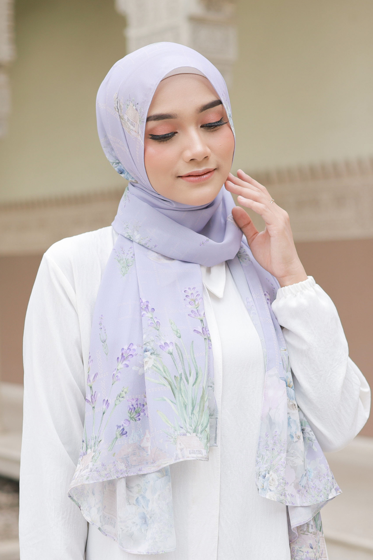 Lavender - Pashmina Premium Cerutti - Lilac - PM11.79