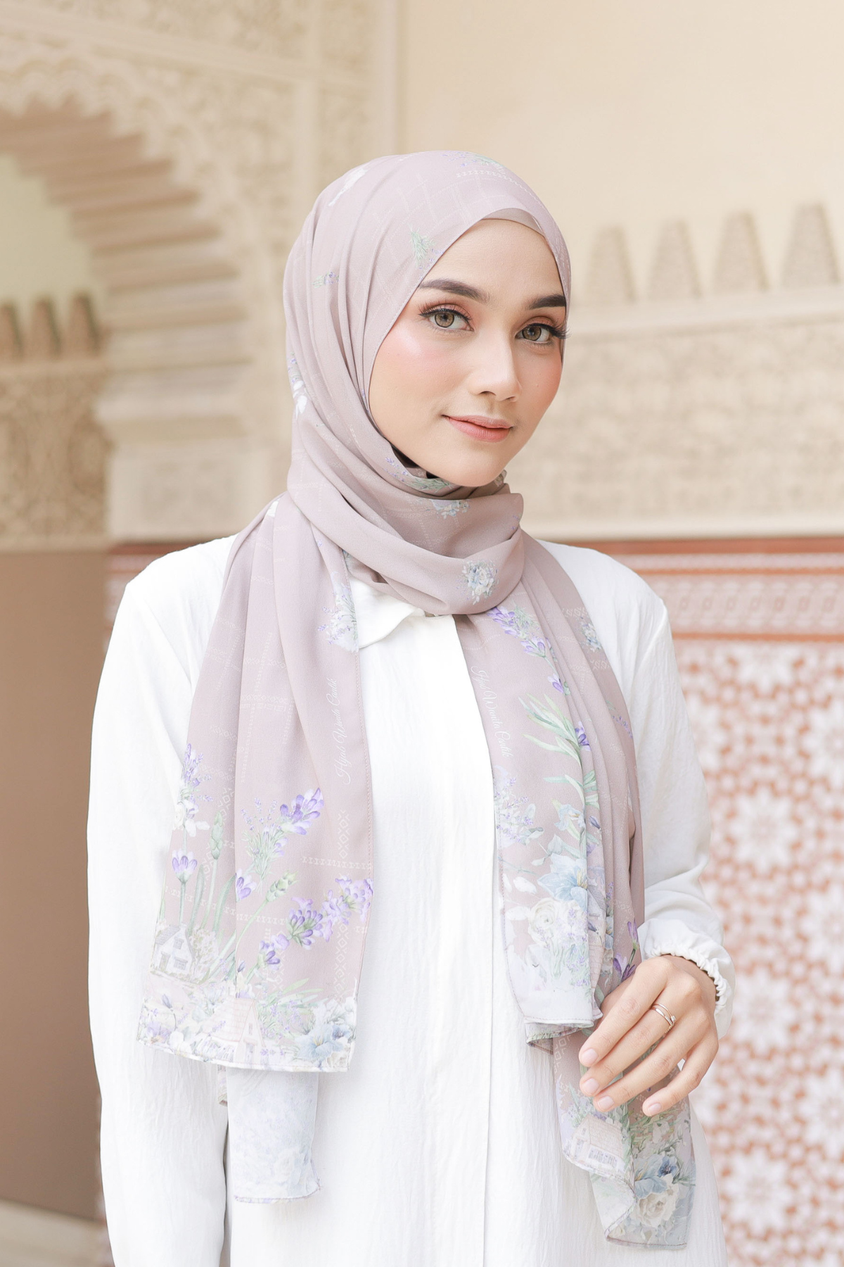 Lavender - Pashmina Premium Ceruti - Mocca - PM11.80