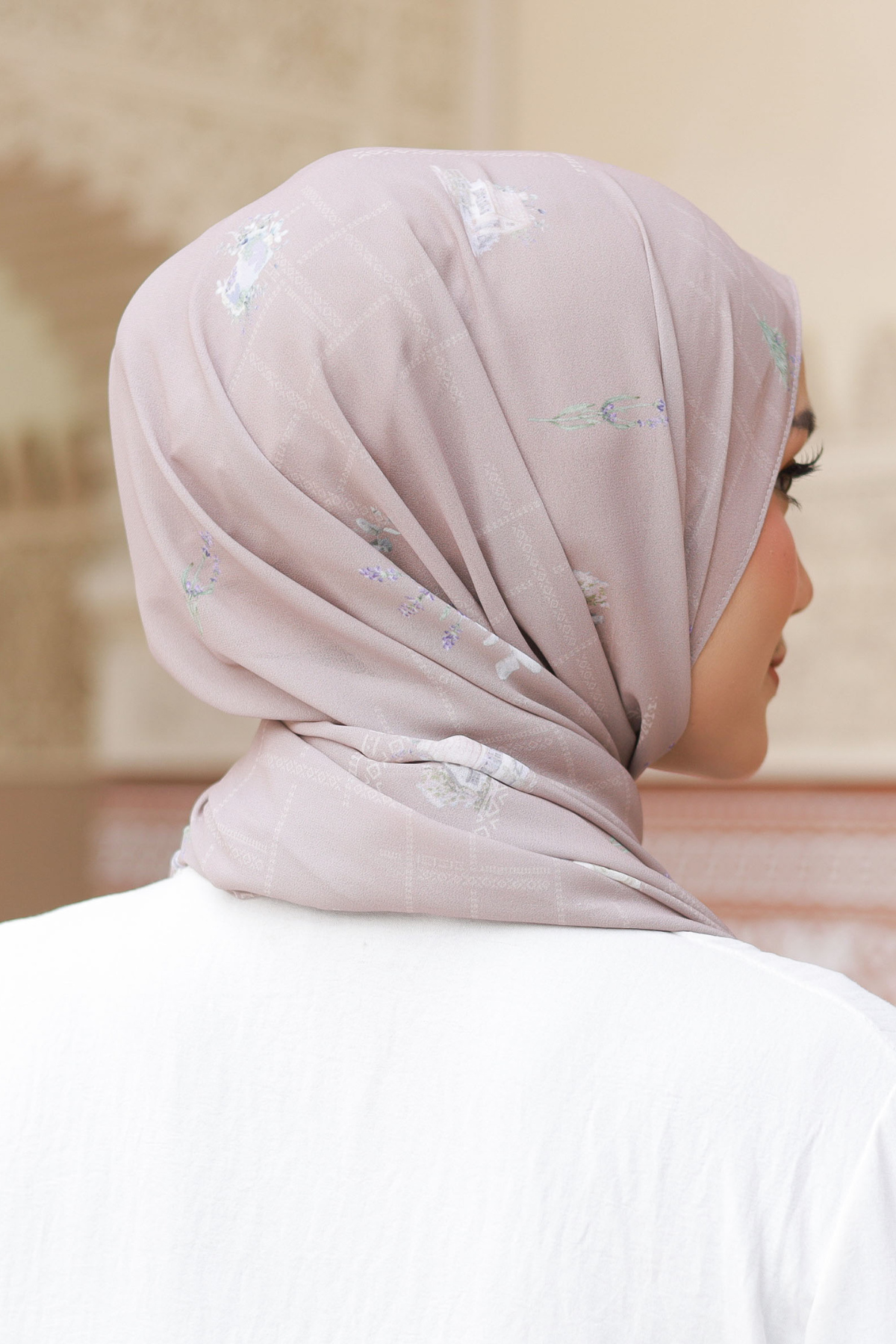 Lavender - Pashmina Premium Ceruti - Mocca - PM11.80
