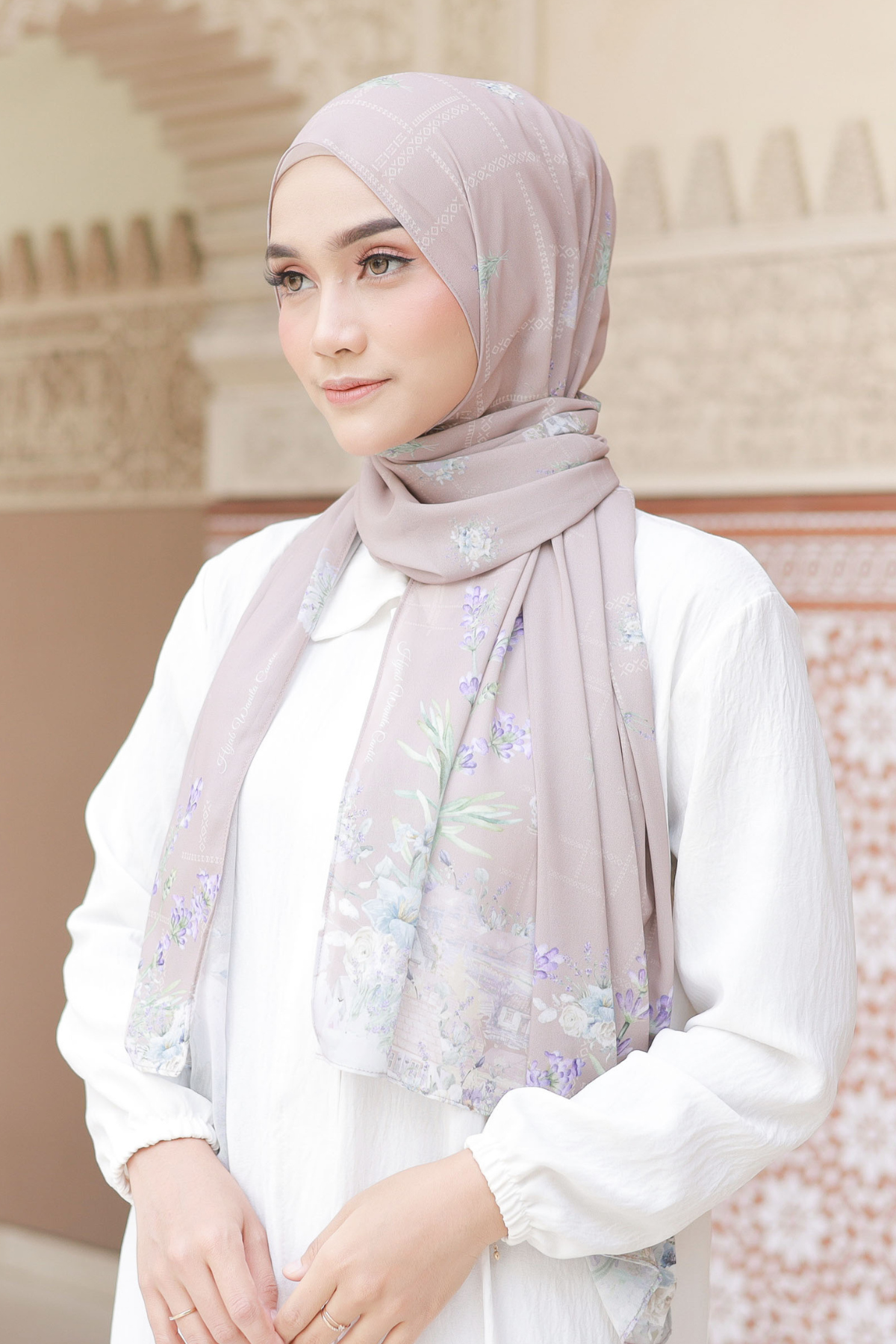 Lavender - Pashmina Premium Ceruti - Mocca - PM11.80