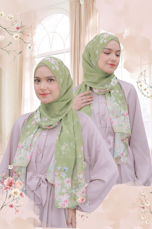 Florence - Pashmina Premium Ceruti - Harmony Green - PM11.88