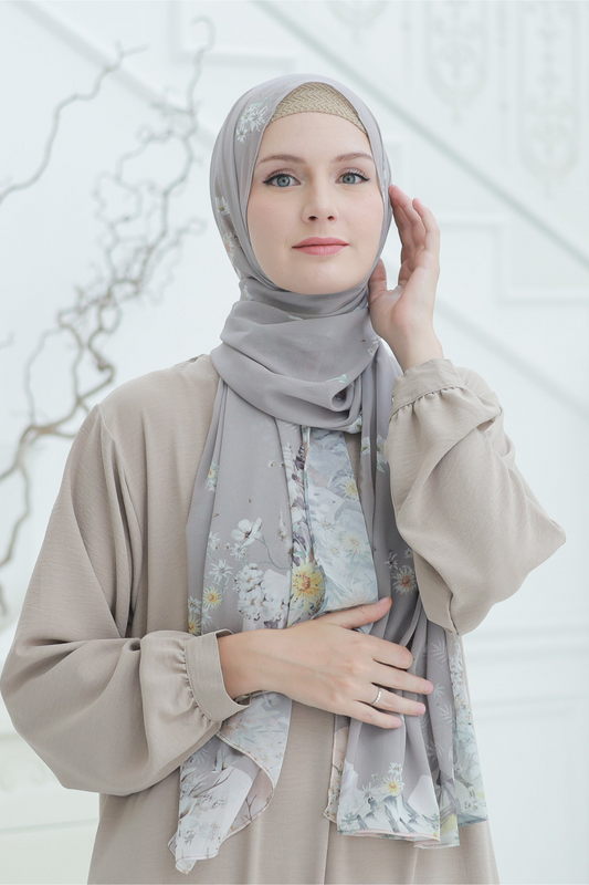 Edelweiss - Pashmina Premium Cerutti - Bromo Brown - PM11.93