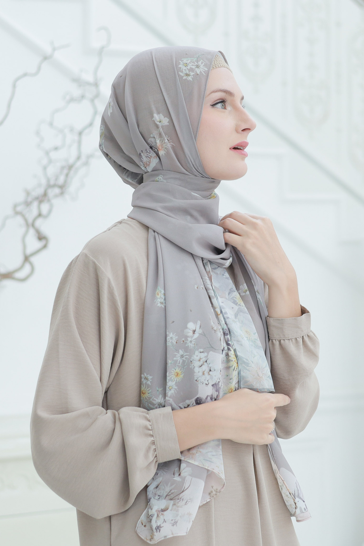 Edelweiss - Pashmina Premium Cerutti - Bromo Brown - PM11.93