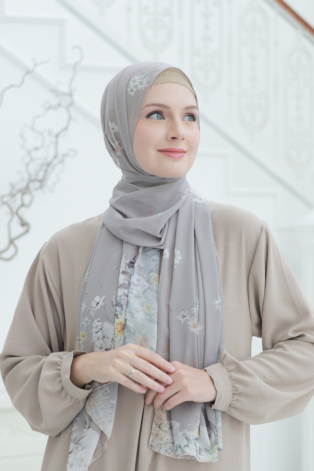 Edelweiss - Pashmina Premium Cerutti - Bromo Brown - PM11.93